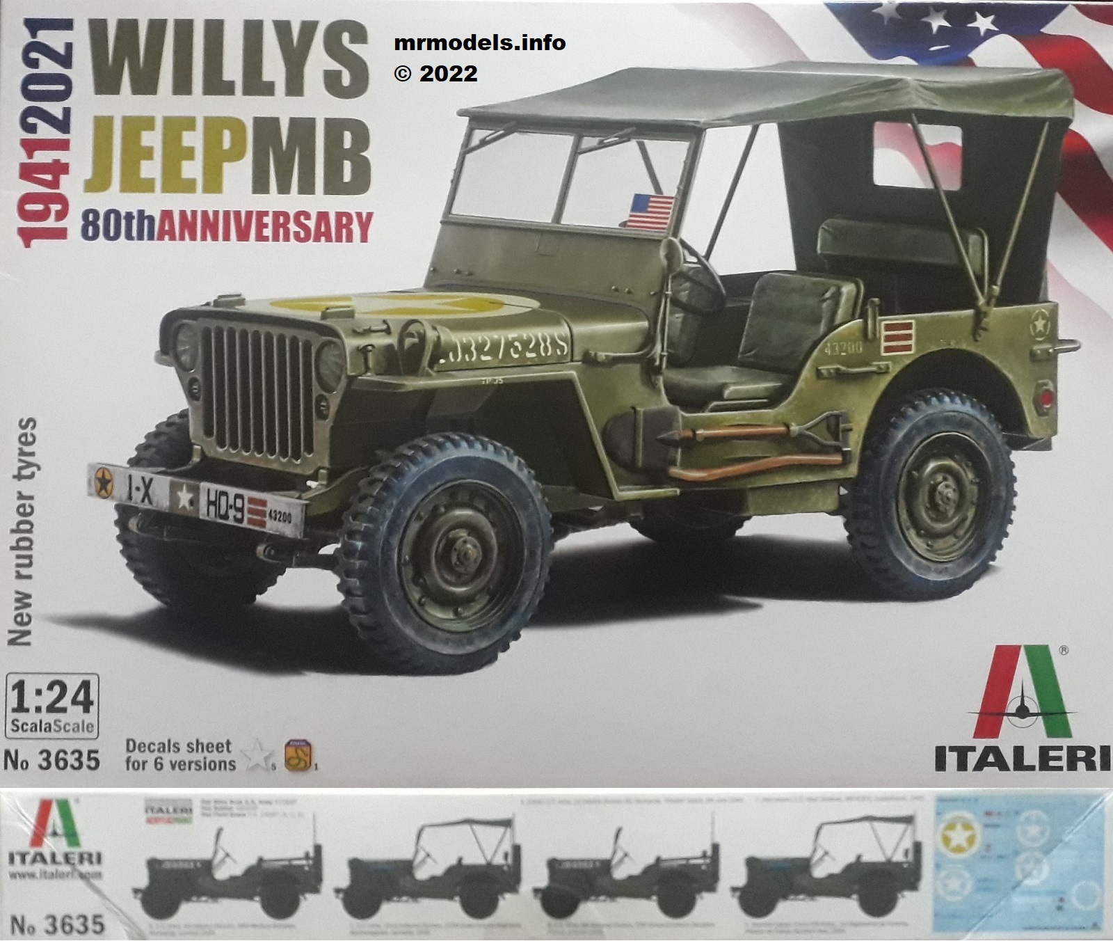Italeri Willys Jeep MB